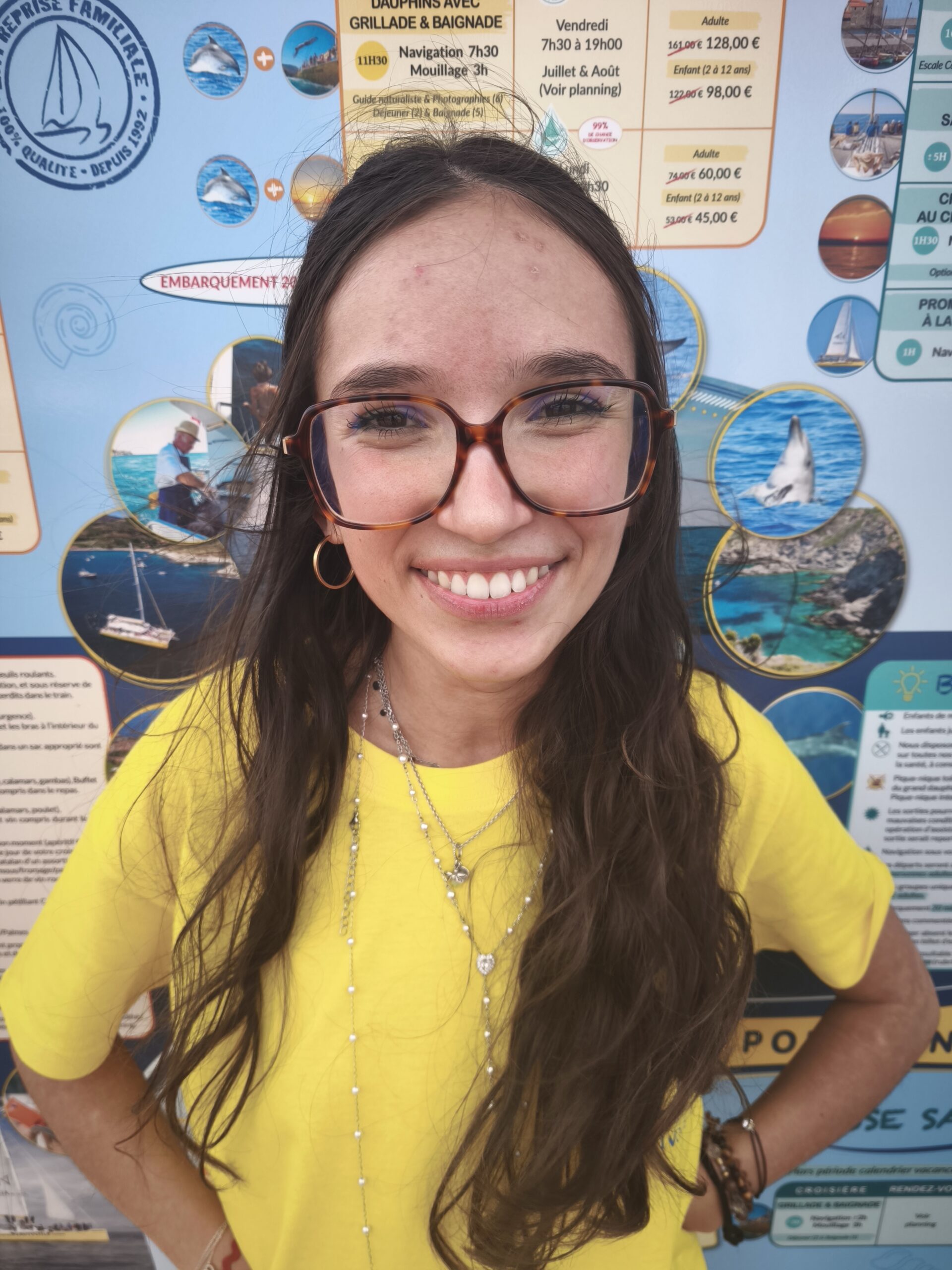Lucie, conseillère billetterie chez Navivoile à Canet-en-Roussillon