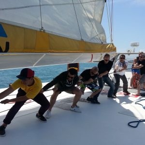 catamaran navivoile groupes de particuliers et entreprises à canet en roussillon et port vendres